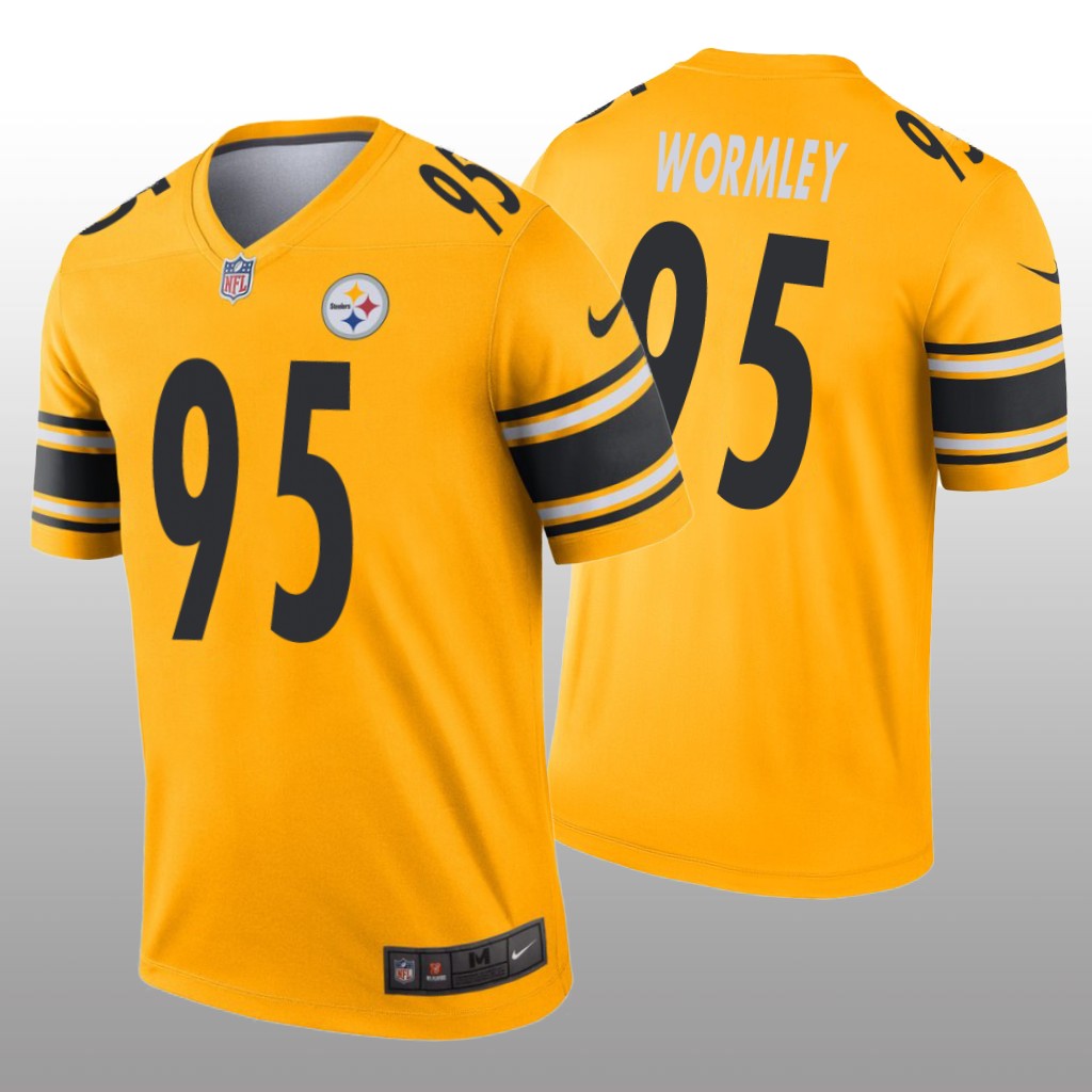 Pittsburgh Steelers Chris Wormley Gold Jersey Inverted Legend - Men's