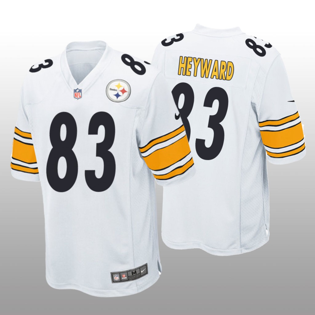 Pittsburgh Steelers Connor Heyward White Jersey Game - Men's