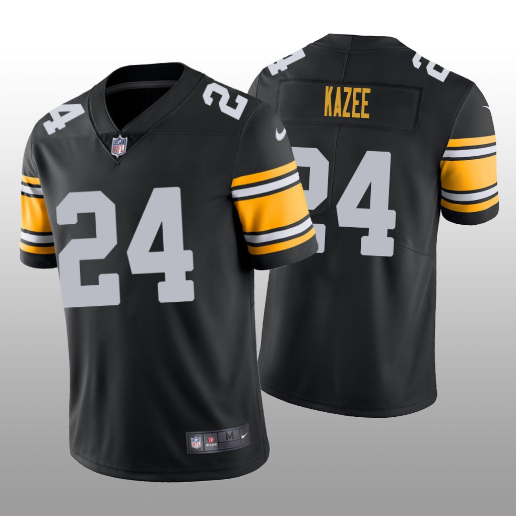 Pittsburgh Steelers Damontae Kazee Black Jersey Vapor Limited - Men's