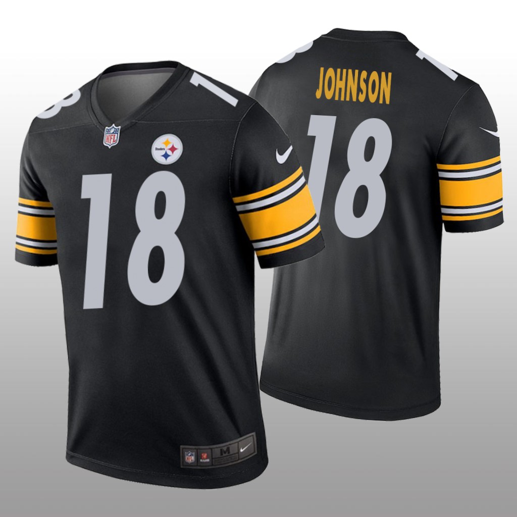 Pittsburgh Steelers Diontae Johnson Black Jersey Legend - Men's
