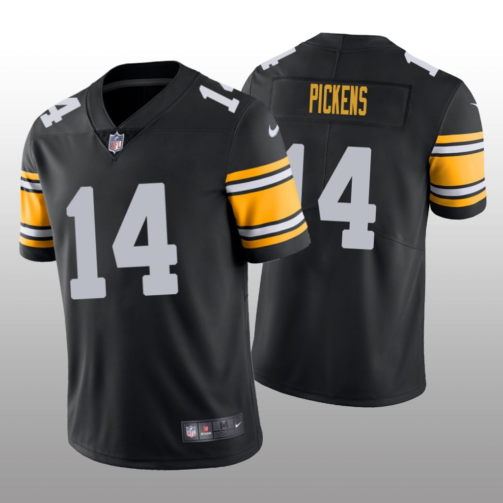 Pittsburgh Steelers George Pickens Black Jersey Alternate Vapor Limited Vapor Limited - Men's