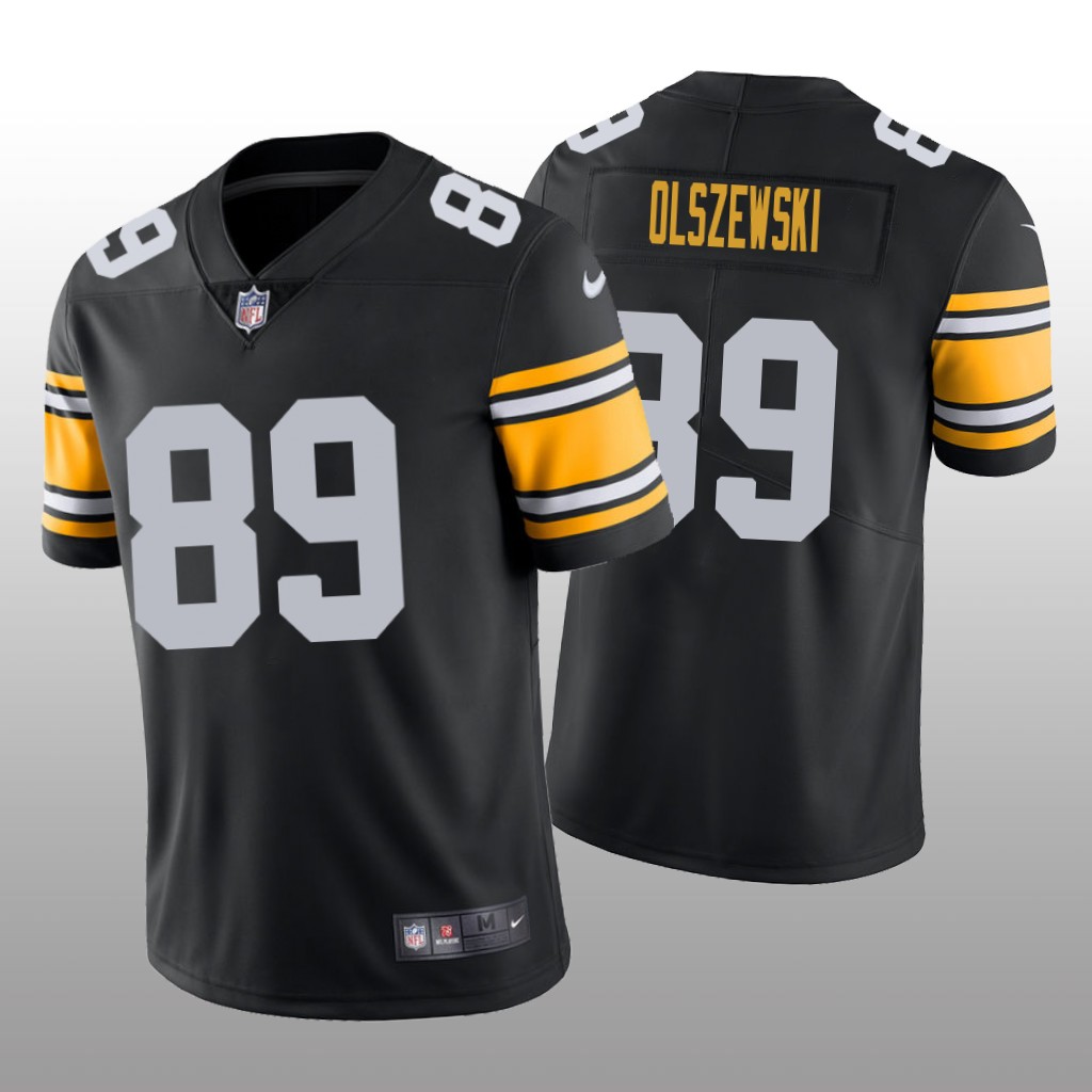 Pittsburgh Steelers Gunner Olszewski Black Jersey Vapor Limited - Men's