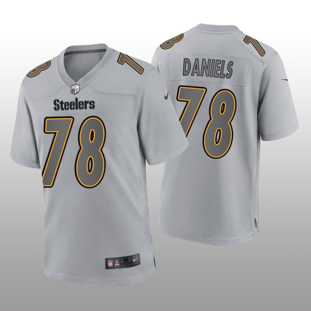 Pittsburgh Steelers James Daniels Gray Jersey Atmosphere Fashion Game - Men's