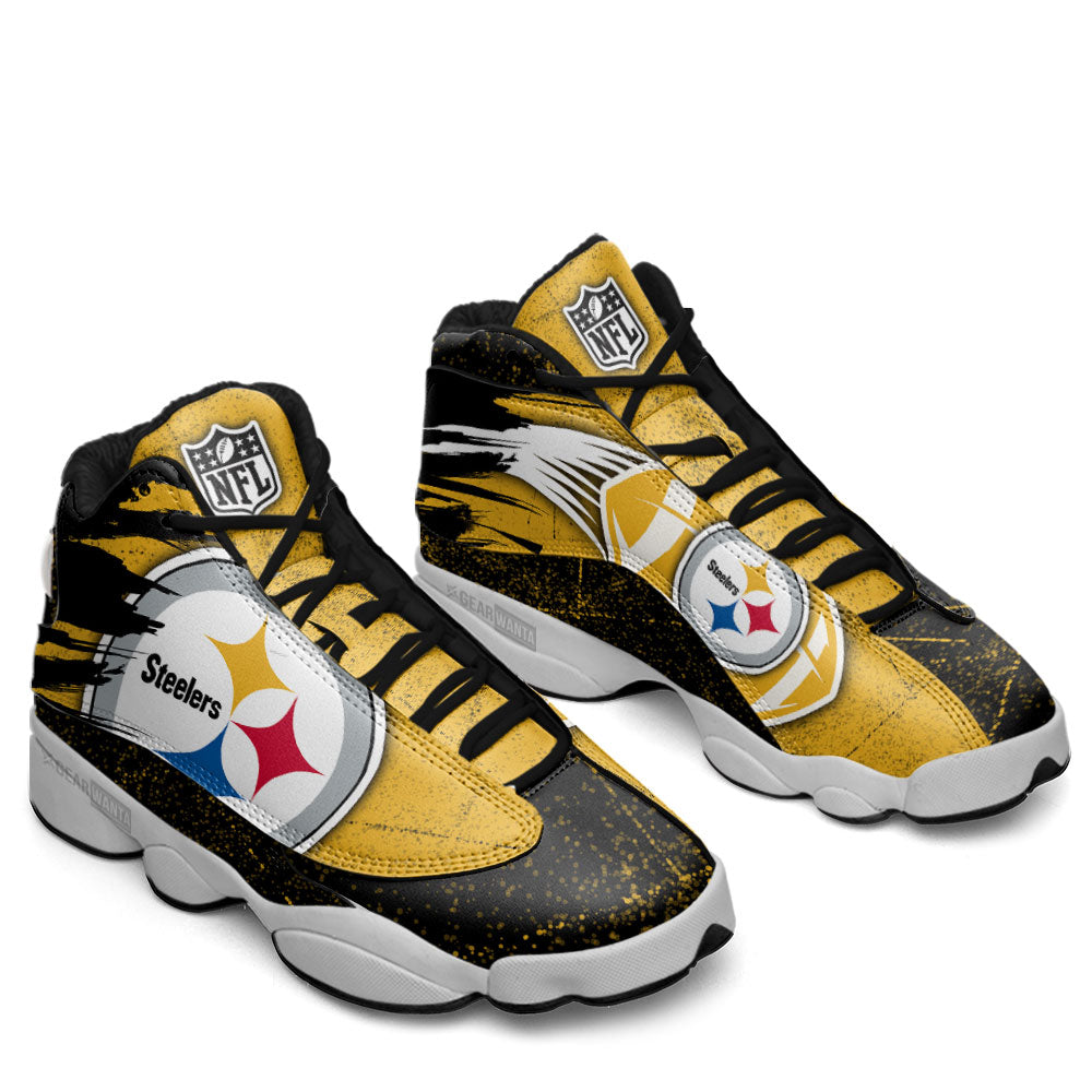 Pittsburgh Steelers JD13 Sneakers Custom Shoes For Fans