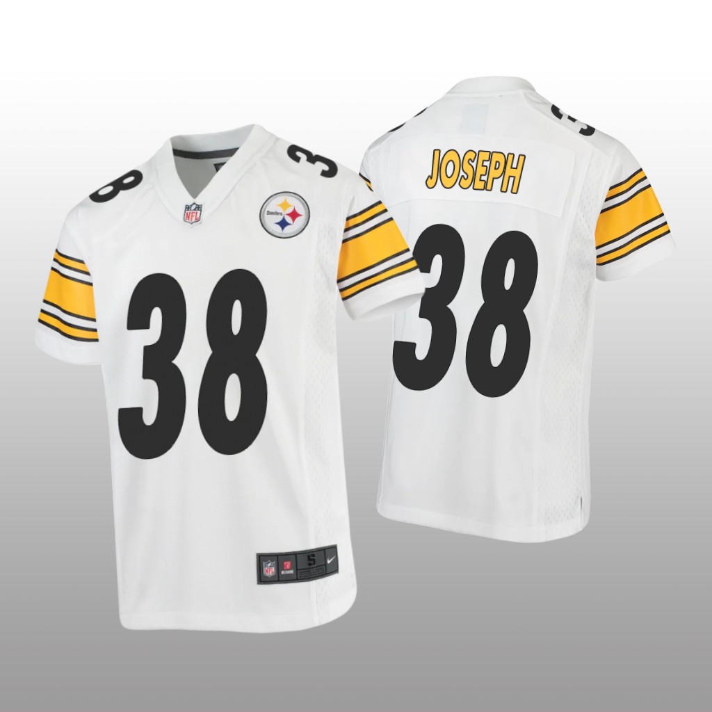 Pittsburgh Steelers Karl Joseph White Jersey Game - Youth