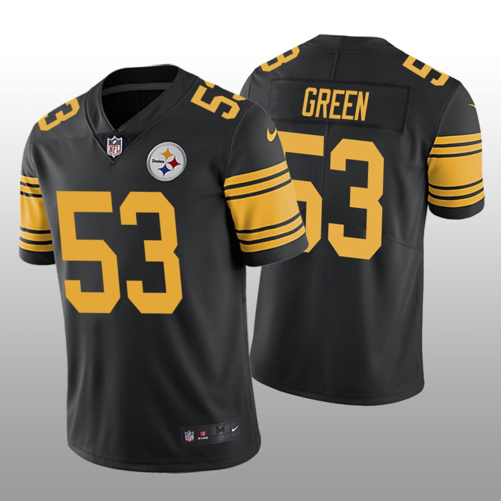 Pittsburgh Steelers Kendrick Green Black Jersey Color Rush Limited - Men's