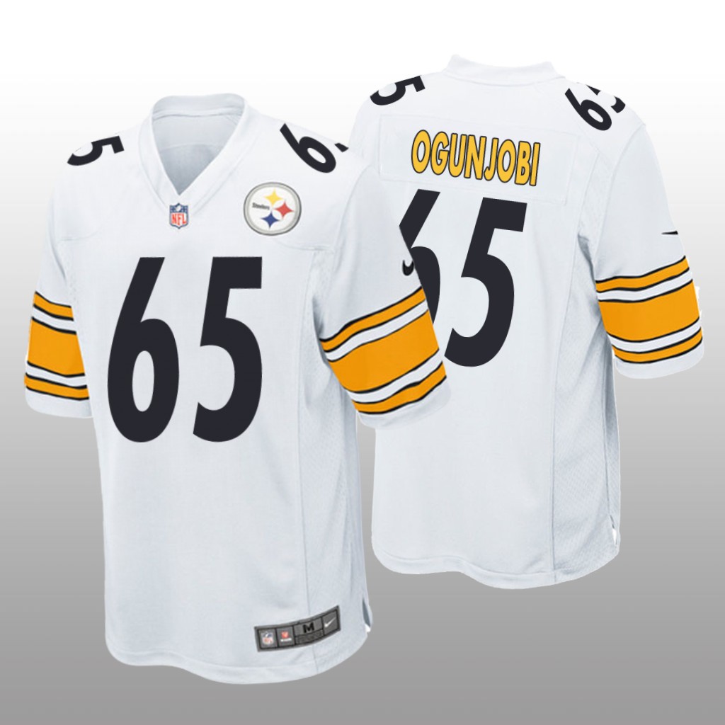 Pittsburgh Steelers Larry Ogunjobi White Jersey Game - Men's