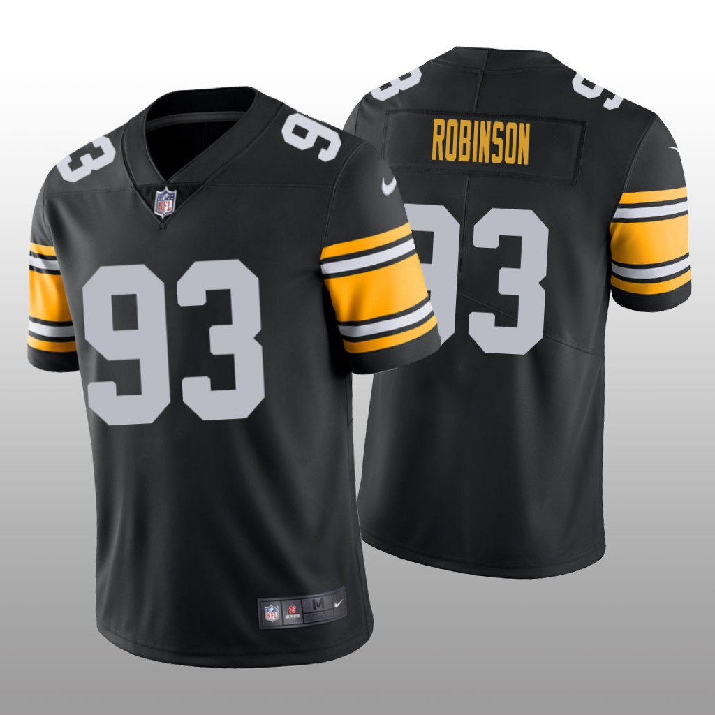 Pittsburgh Steelers Mark Robinson Black Jersey Alternate Vapor Limited Vapor Limited - Men's