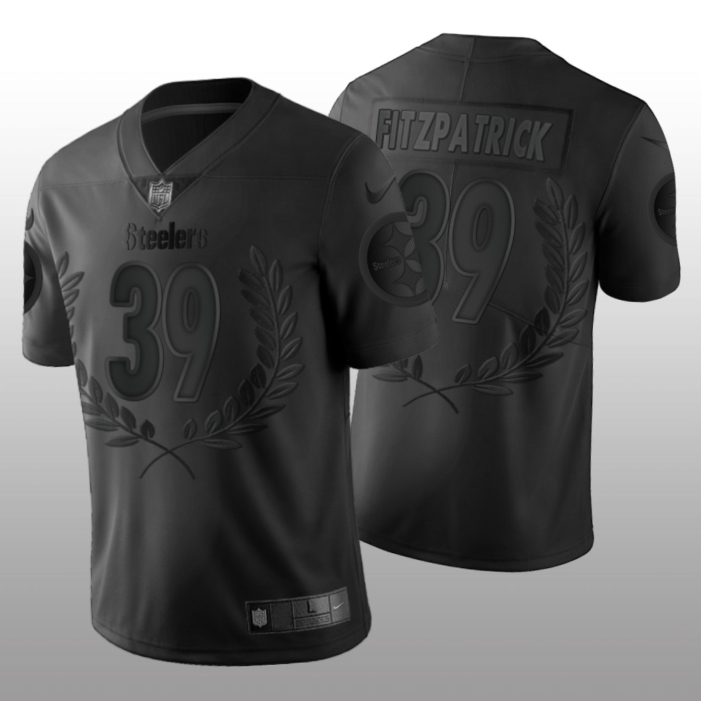 Pittsburgh Steelers Minkah Fitzpatrick Black Jersey 2020 Vapor Limited