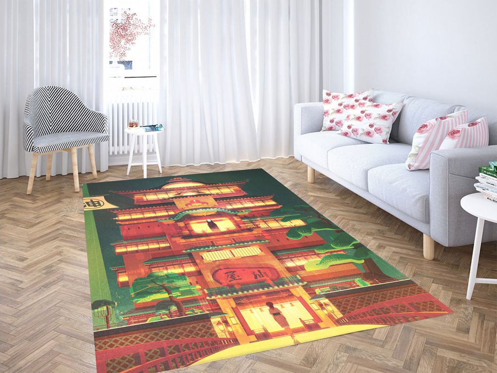 Place Kaonashi Living Room Modern Carpet Rectangle Rug