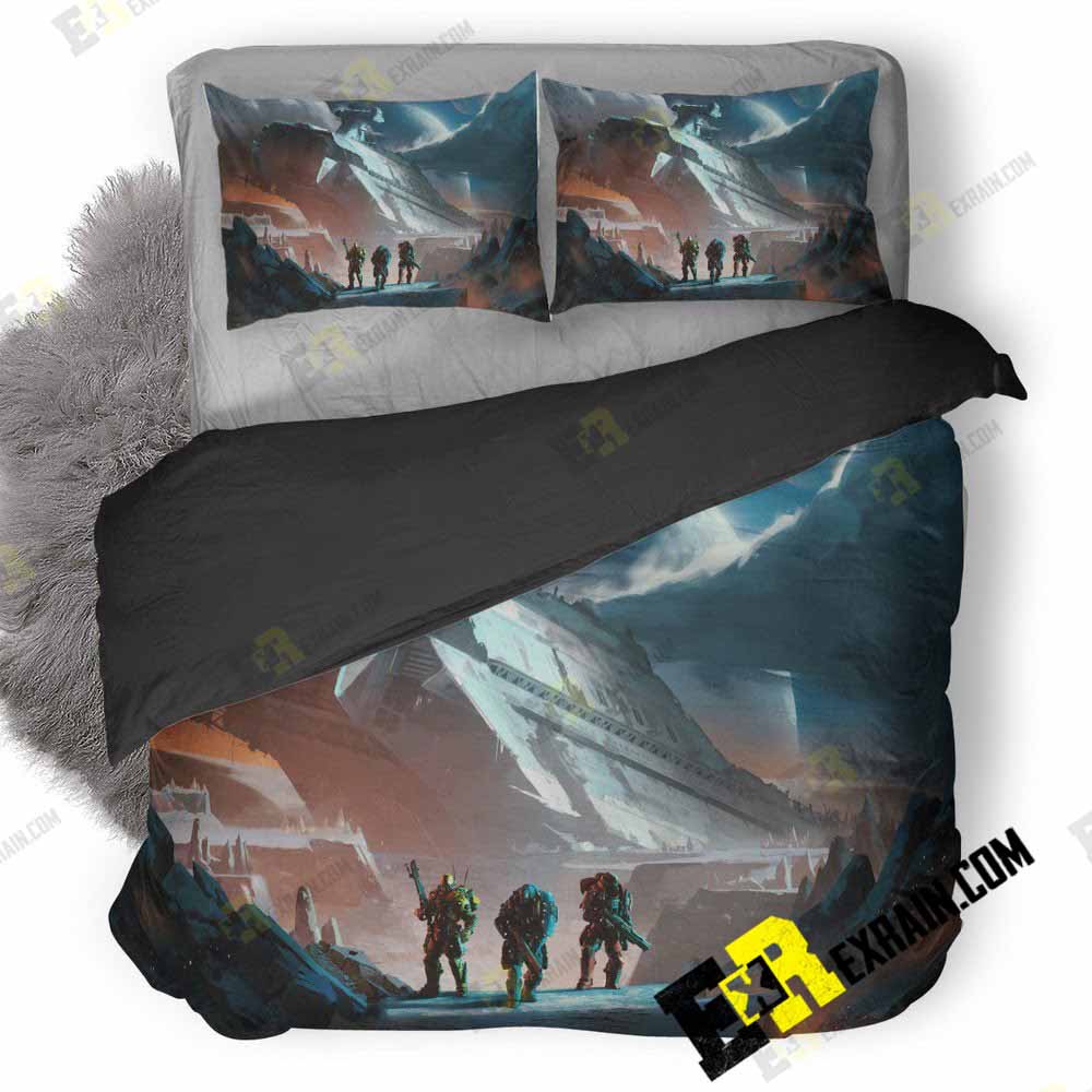 Planetside Arena E5 3D Customized Duvet Cover Bedding Set