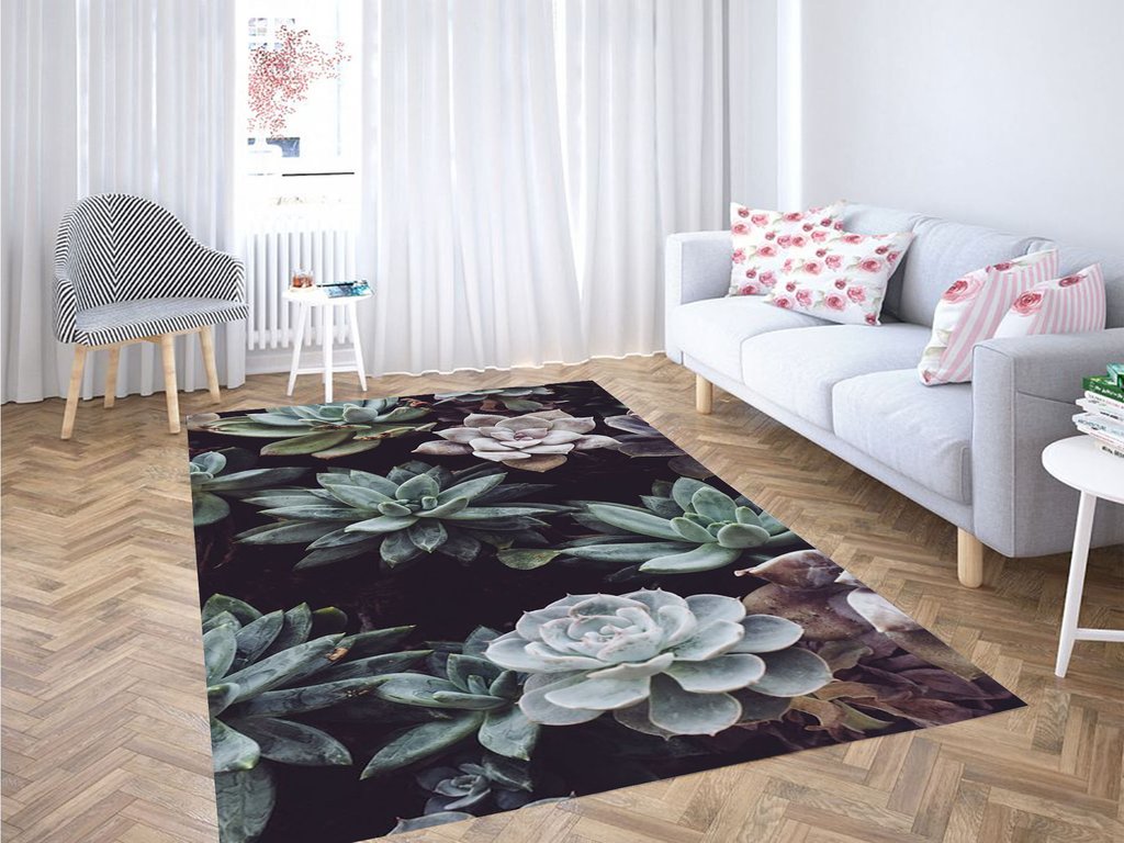 Plant Backgrounds Living Room Modern Carpet Rectangle Rug