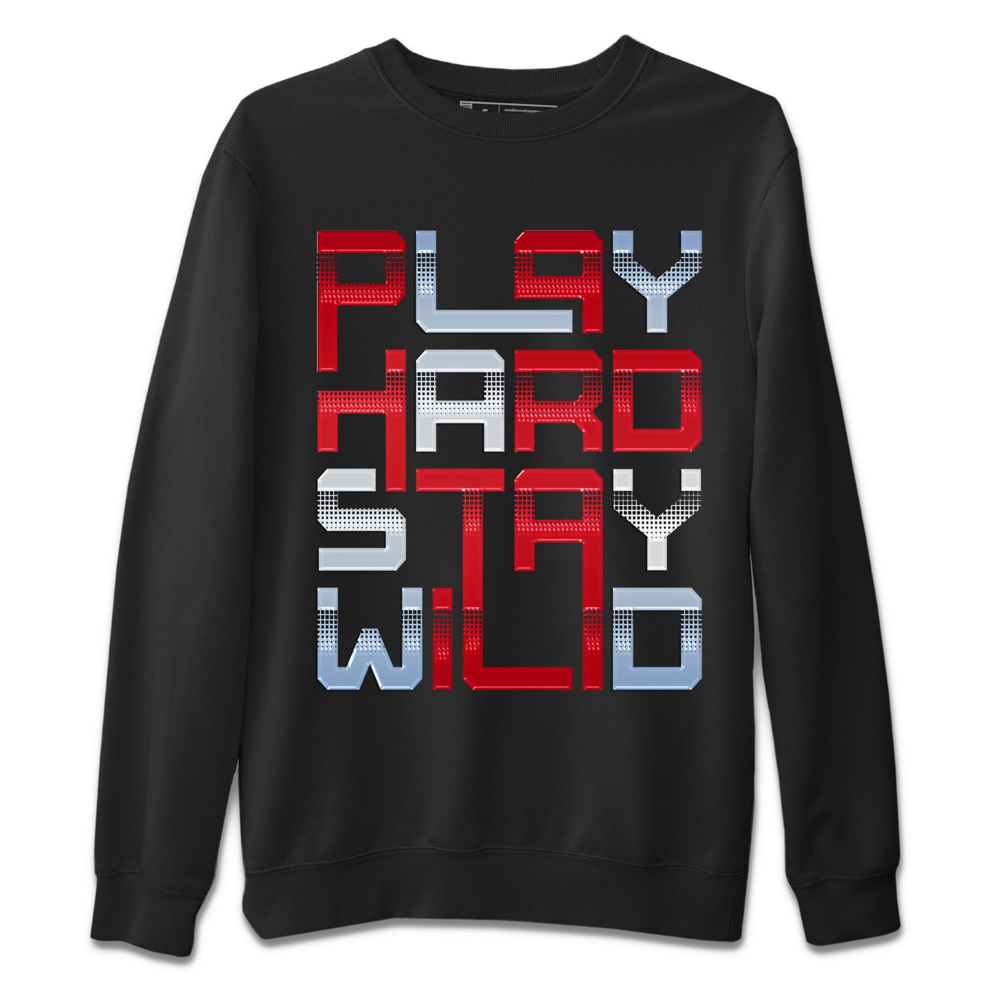 Play Hard Unisex Sweater – Air Jordan 11 Cherry, Sneakers Matching Sweater