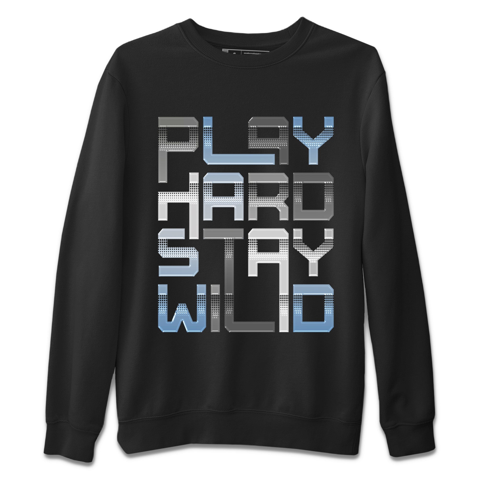 Play Hard Unisex Sweater – Air Jordan 11 White Cement, Sneakers Matching Sweater