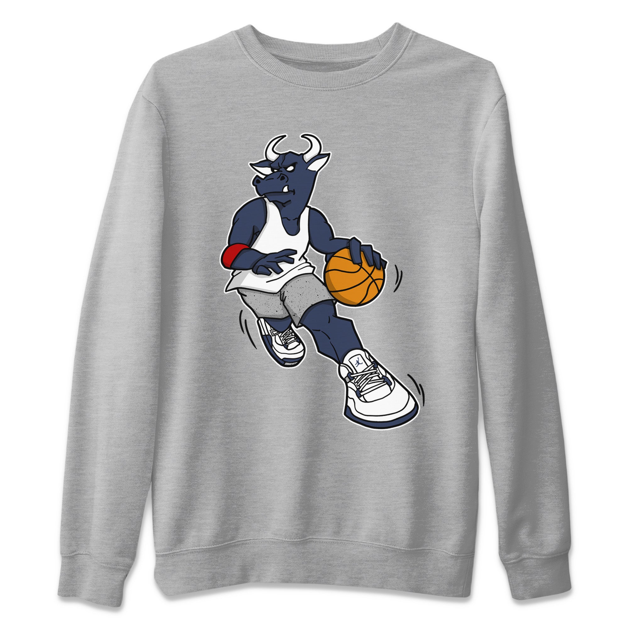 Player Bull Unisex Sweater – Air Jordan 4 Midnight Navy, Sneakers Matching Sweater