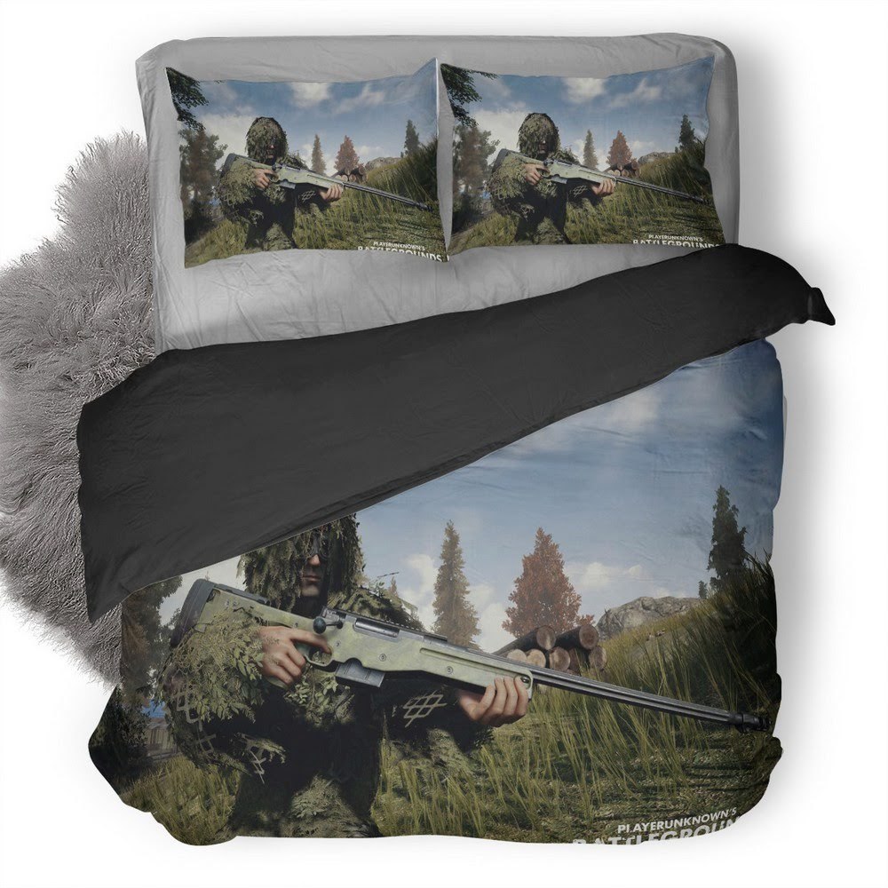 Playerunknown’S Battlegrounds 13 3D Customized Duvet Cover Bedding Set