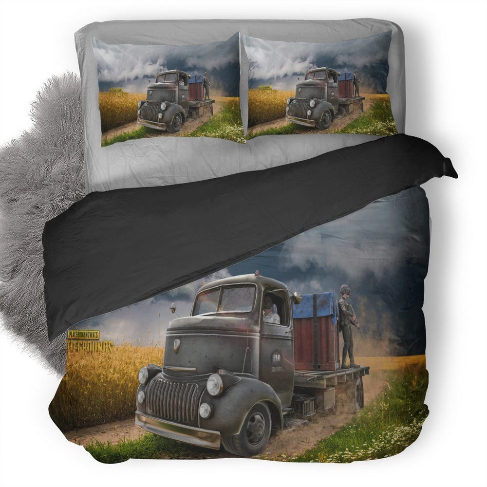 Playerunknown’S Battlegrounds Customized Duvet Cover Bedding Set