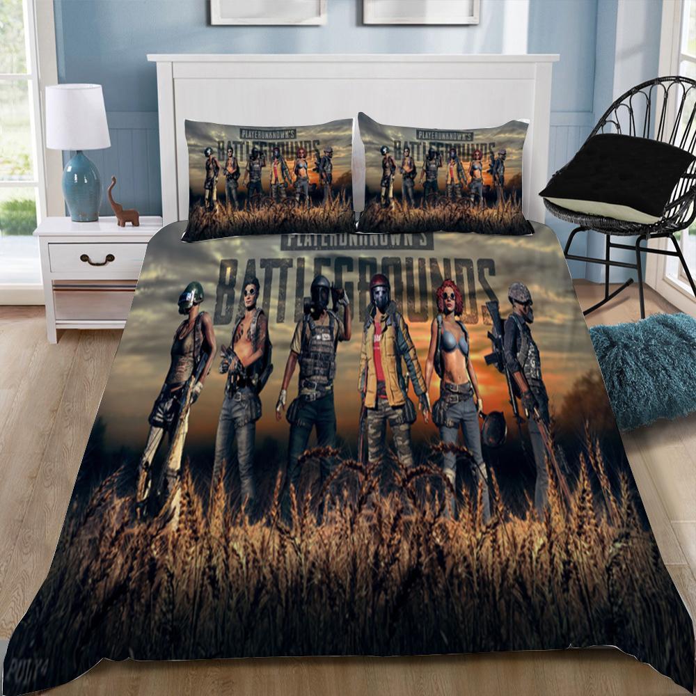 Playerunknown’S Pubg Gamer 11 3D Customized Duvet Cover Bedding Set