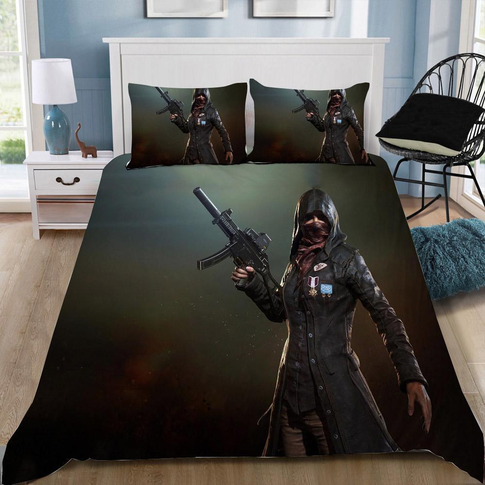 Playerunknown’S Pubg Gamer 13 3D Customized Duvet Cover Bedding Set