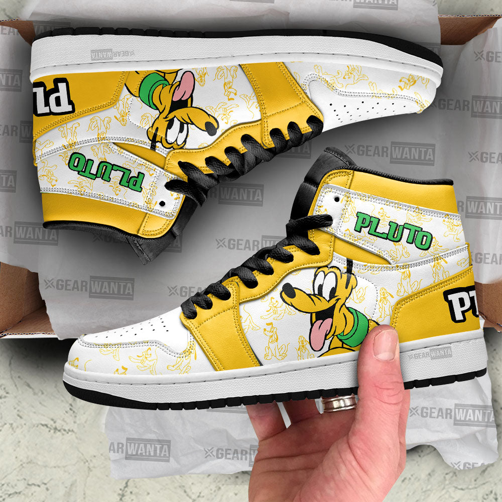 Pluto J1 Shoes For Cartoon Fans Sneakers, Air Jordan Hightop