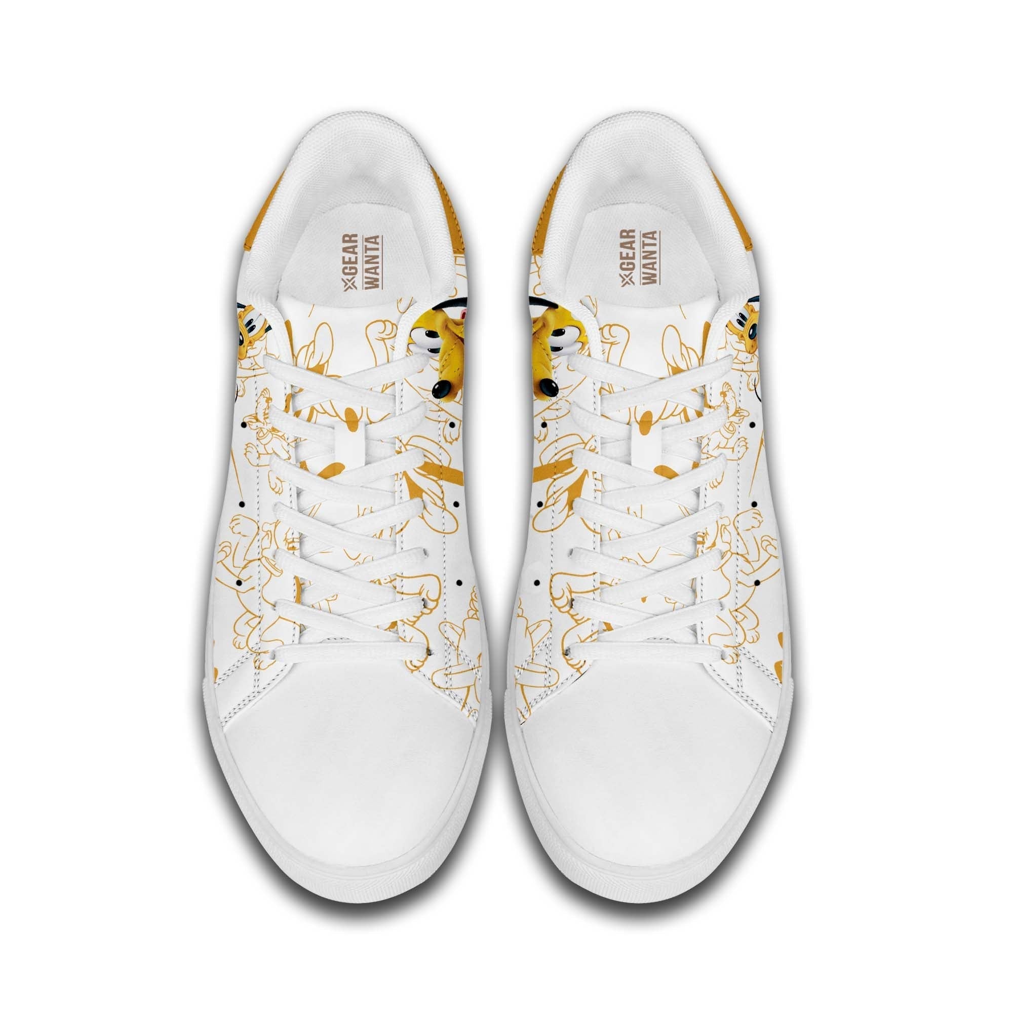 Pluto Skate Shoes Custom Cartoon Sneakers