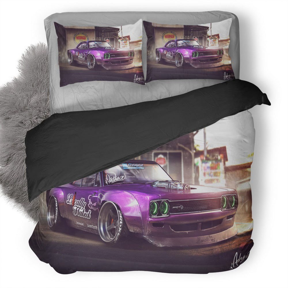 Plymouth Road Runner Concept Locally Hated Car Brand 3D Customized Duvet Cover Bedding Set