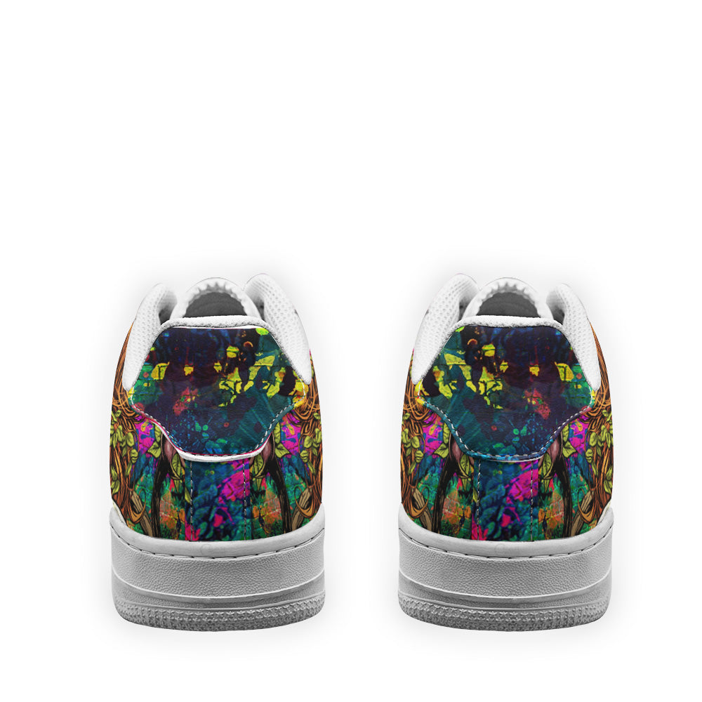 Poision Ivy Air Sneakers Custom For Fans