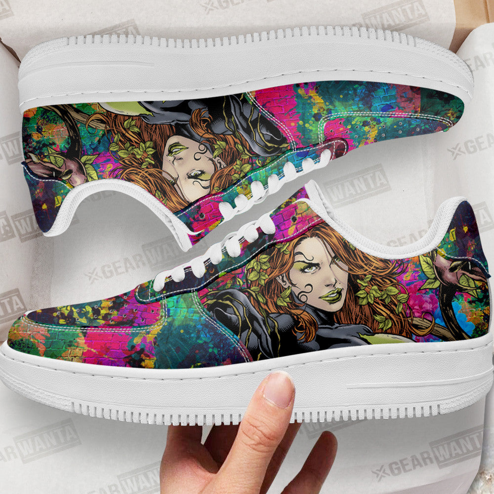 Poision Ivy Air Sneakers Custom For Fans