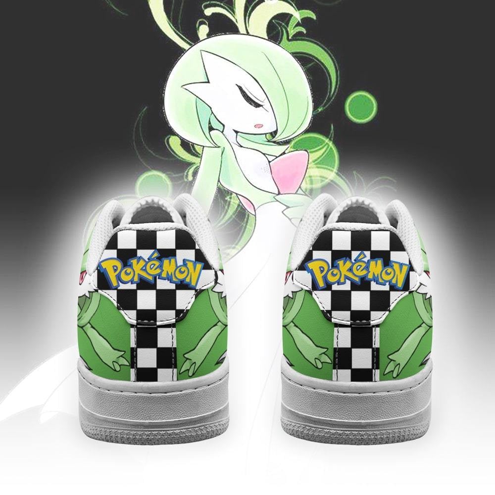 Poke Gardevoir Sneakers Checkerboard Custom Pokemon Shoes