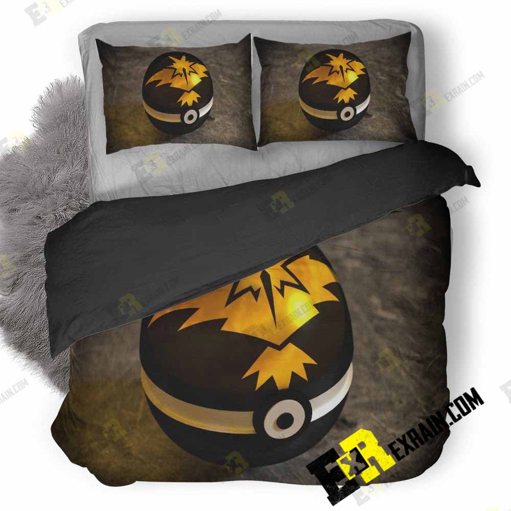 Pokeball Ap 3D Customized Duvet Cover Bedding Set