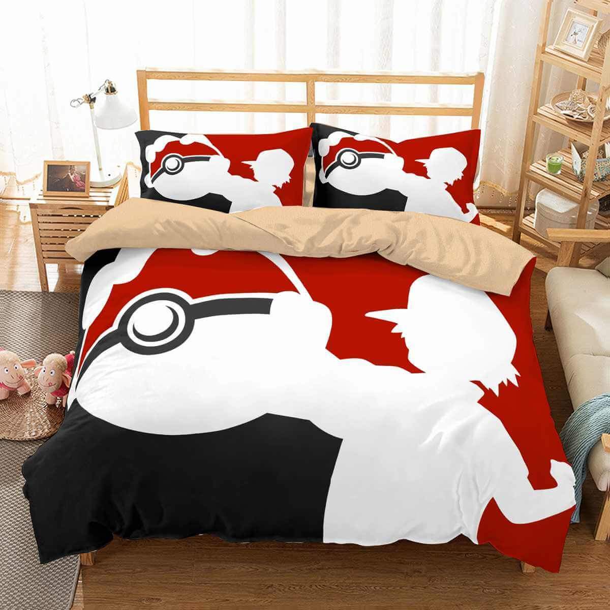Pokemon 3D Customized Duvet Cover Bedding Set