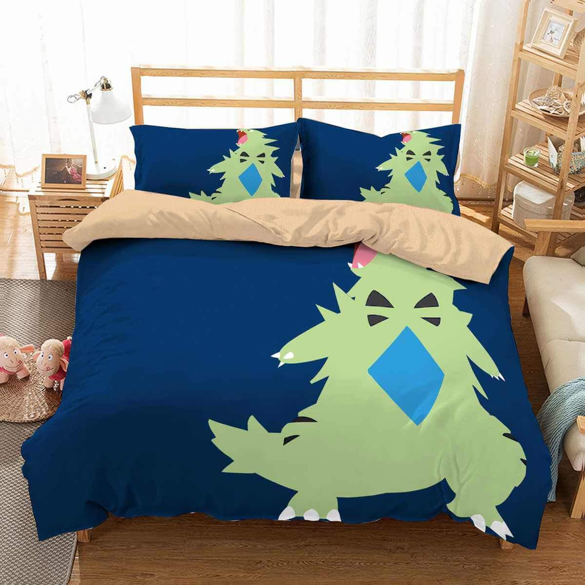 Pokemon 3D Customized Duvet Cover Bedding Set