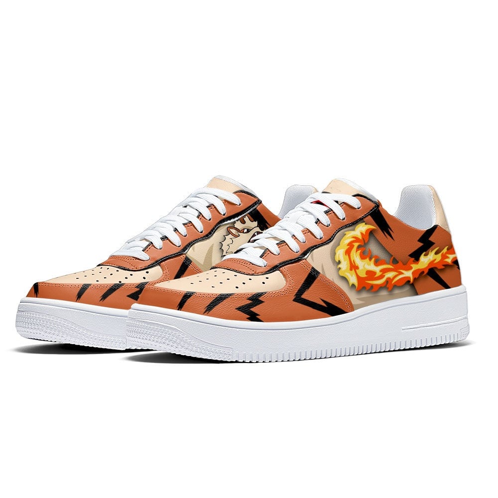 Pokemon Arcanine Air Sneakers Custom Anime Shoes