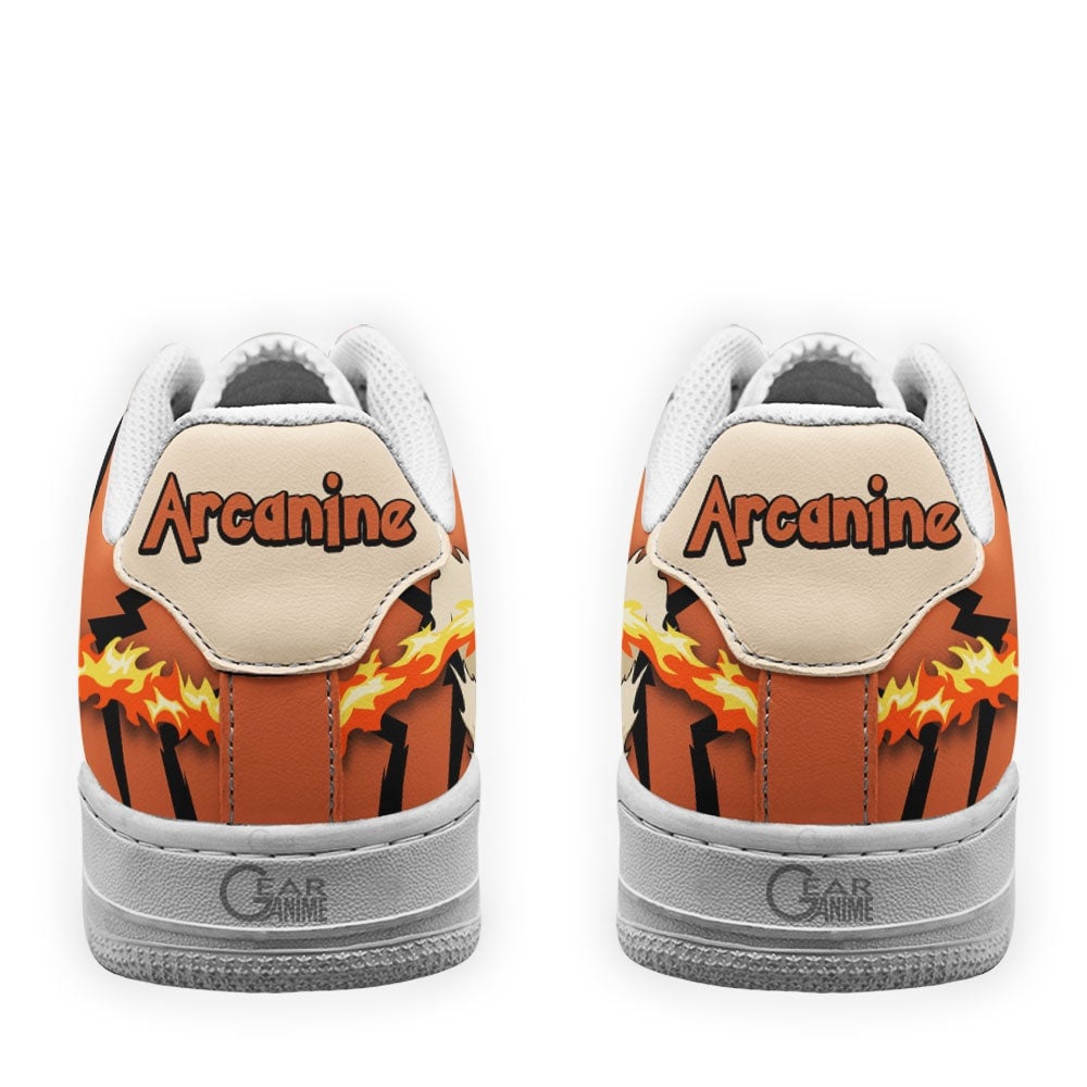 Pokemon Arcanine Air Sneakers Custom Anime Shoes
