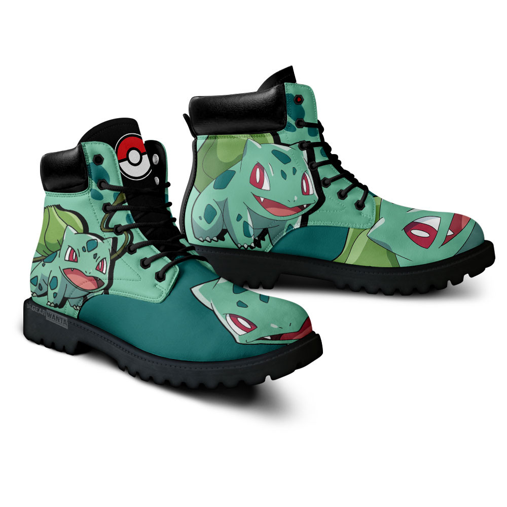Pokemon Bulbasaur Boots Custom Anime Shoes