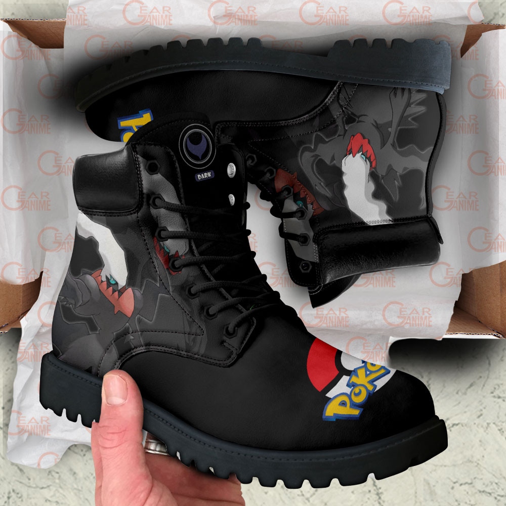 Pokemon Darkai Boots Anime Custom Shoes