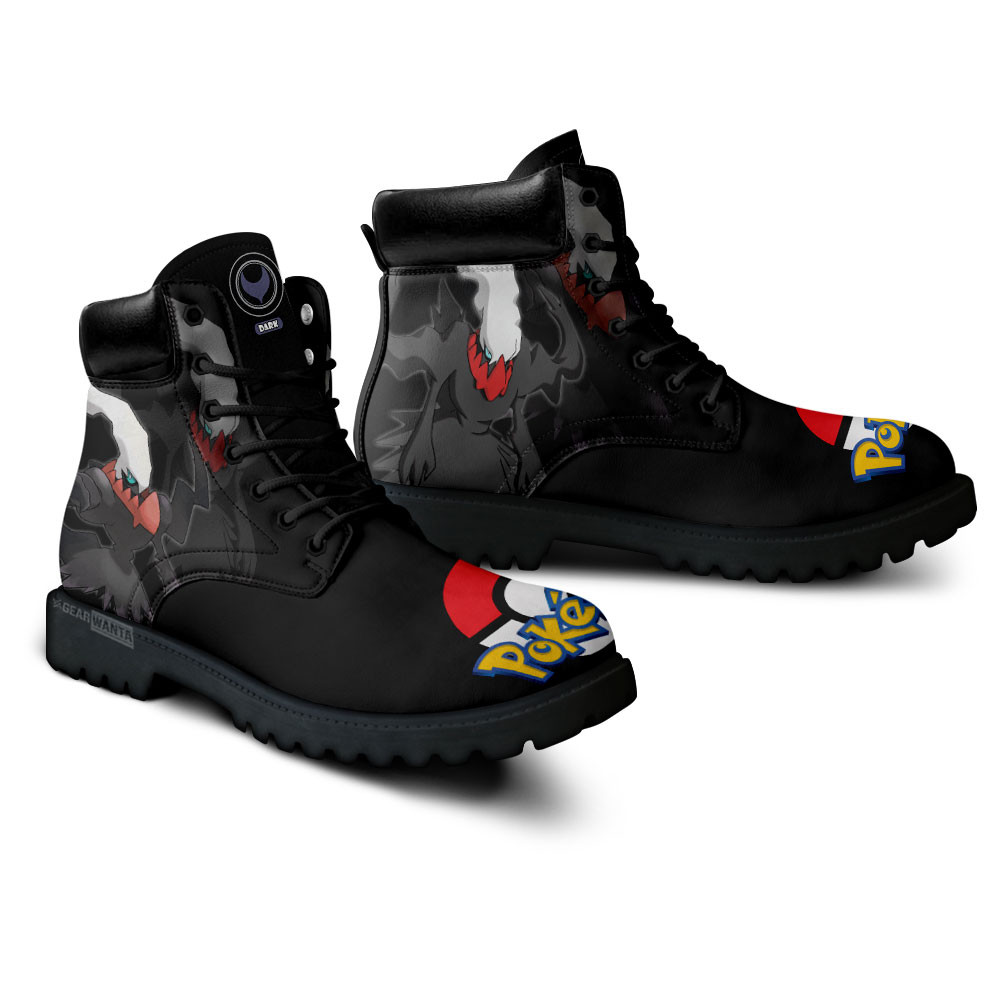 Pokemon Darkai Boots Anime Custom Shoes
