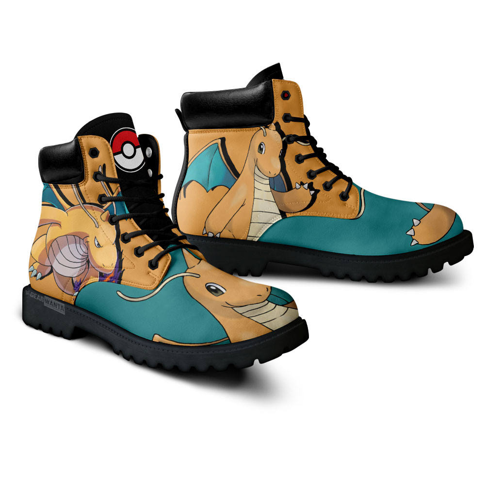 Pokemon Dragonite Boots Custom Anime Shoes