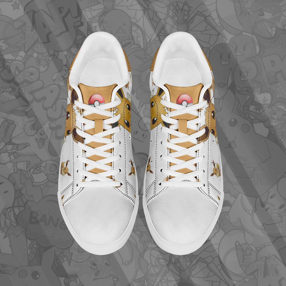 Pokemon Eevee Anime Skate Shoes Custom