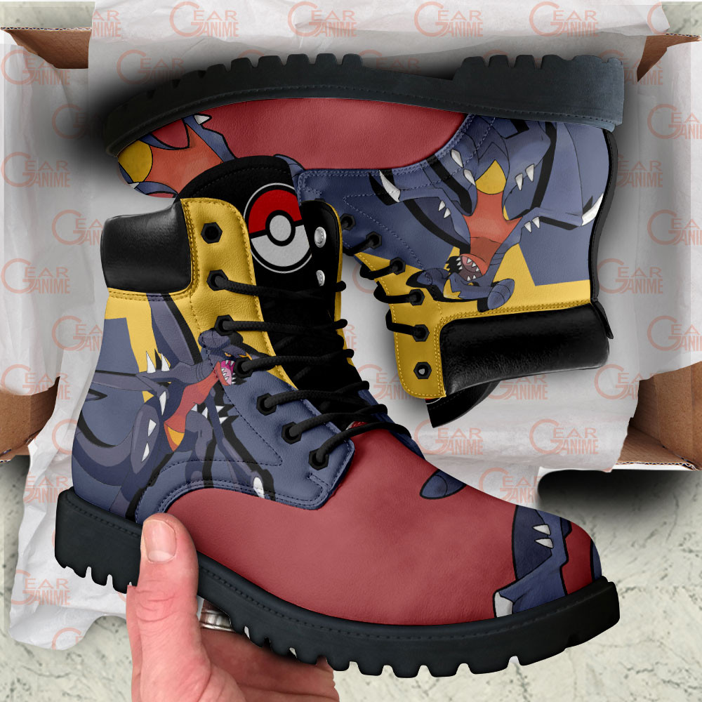 Pokemon Garchomp Boots Custom Anime Shoes