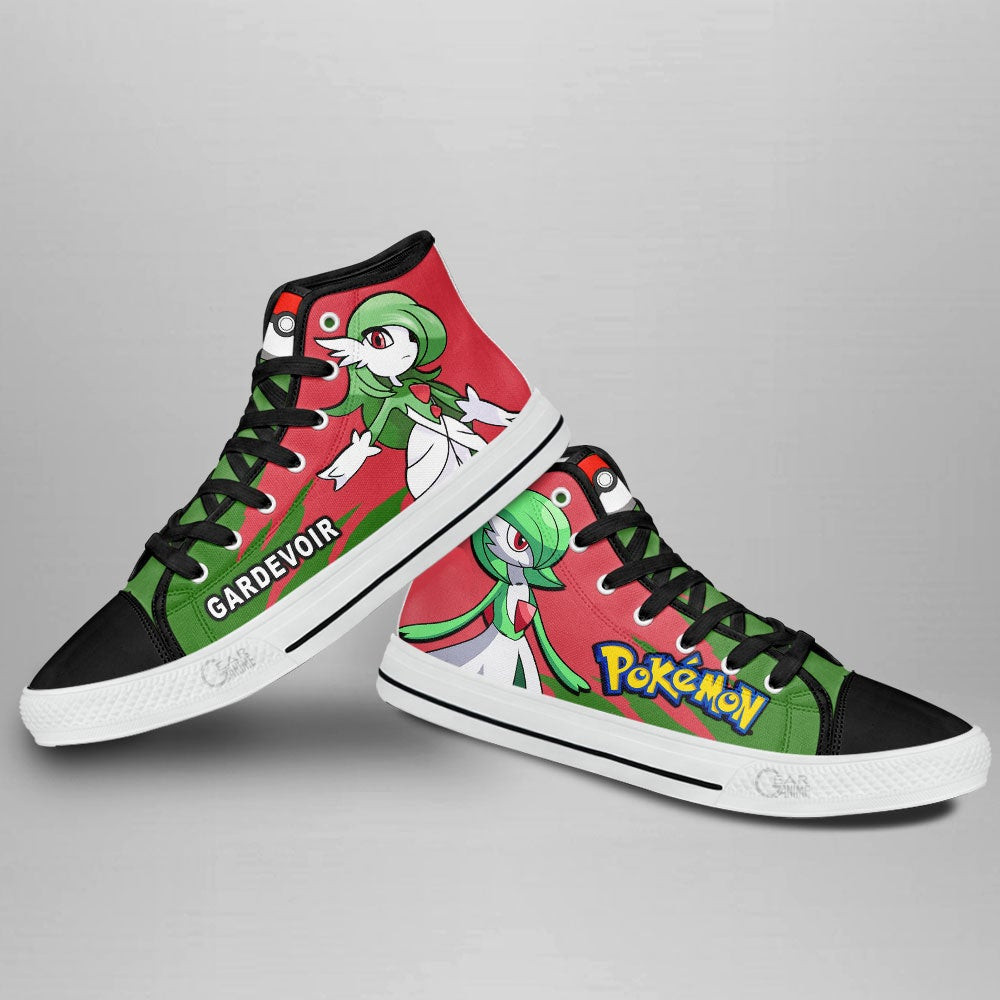 Pokemon Gardevoir High Top Shoes Custom Anime Sneakers