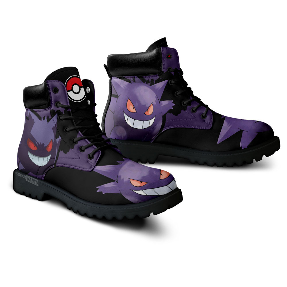 Pokemon Gengar Boots Custom Anime Shoes
