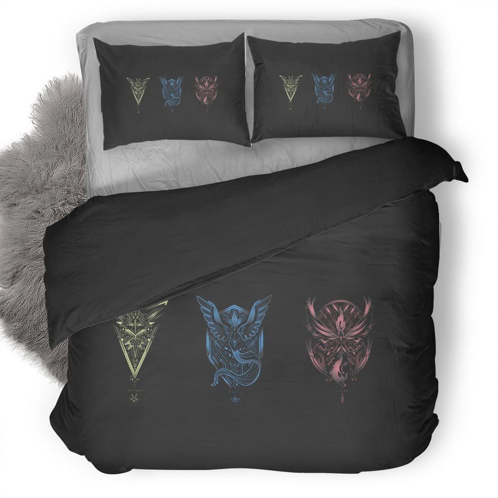 Pokemon Go 26 3D Customized Duvet Cover Bedding Set