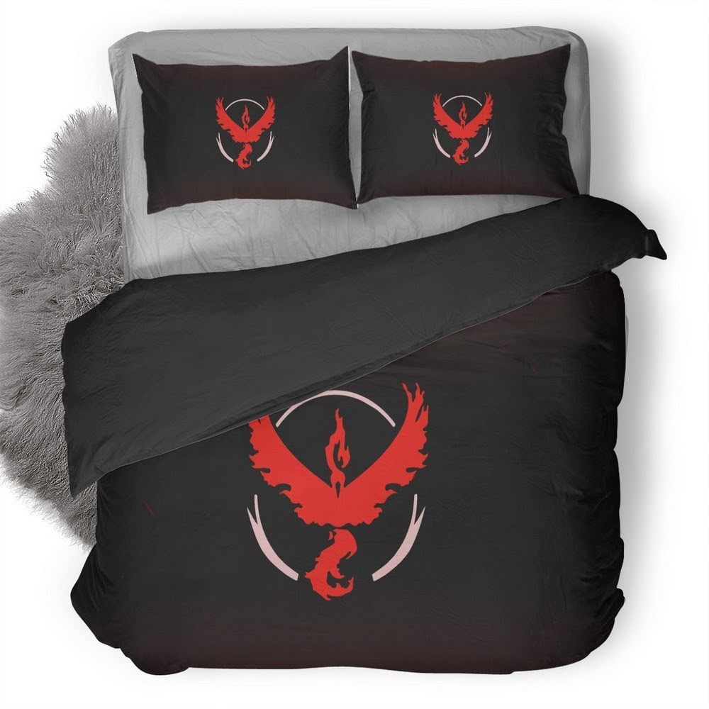 Pokemon Go 3D Customized Duvet Cover Bedding Set
