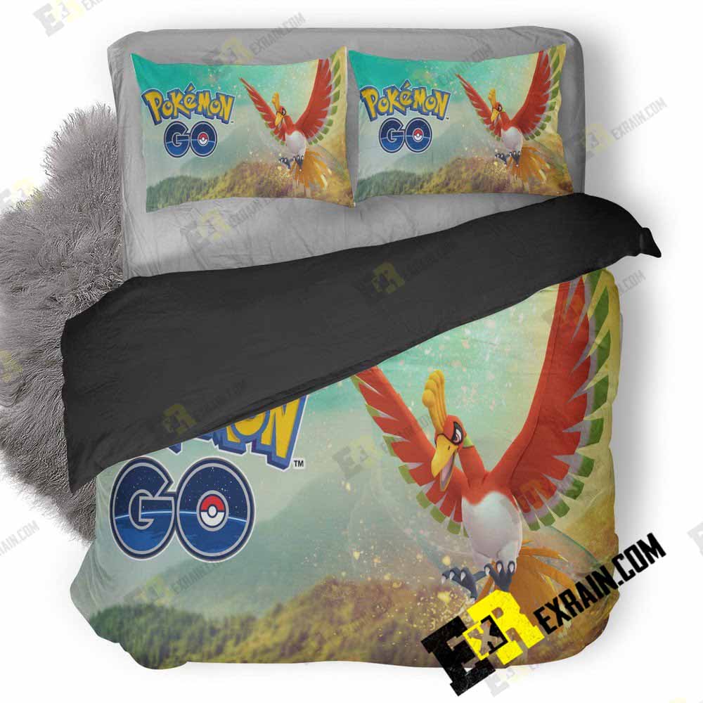Pokemon Go Customized Duvet Cover Bedding Set