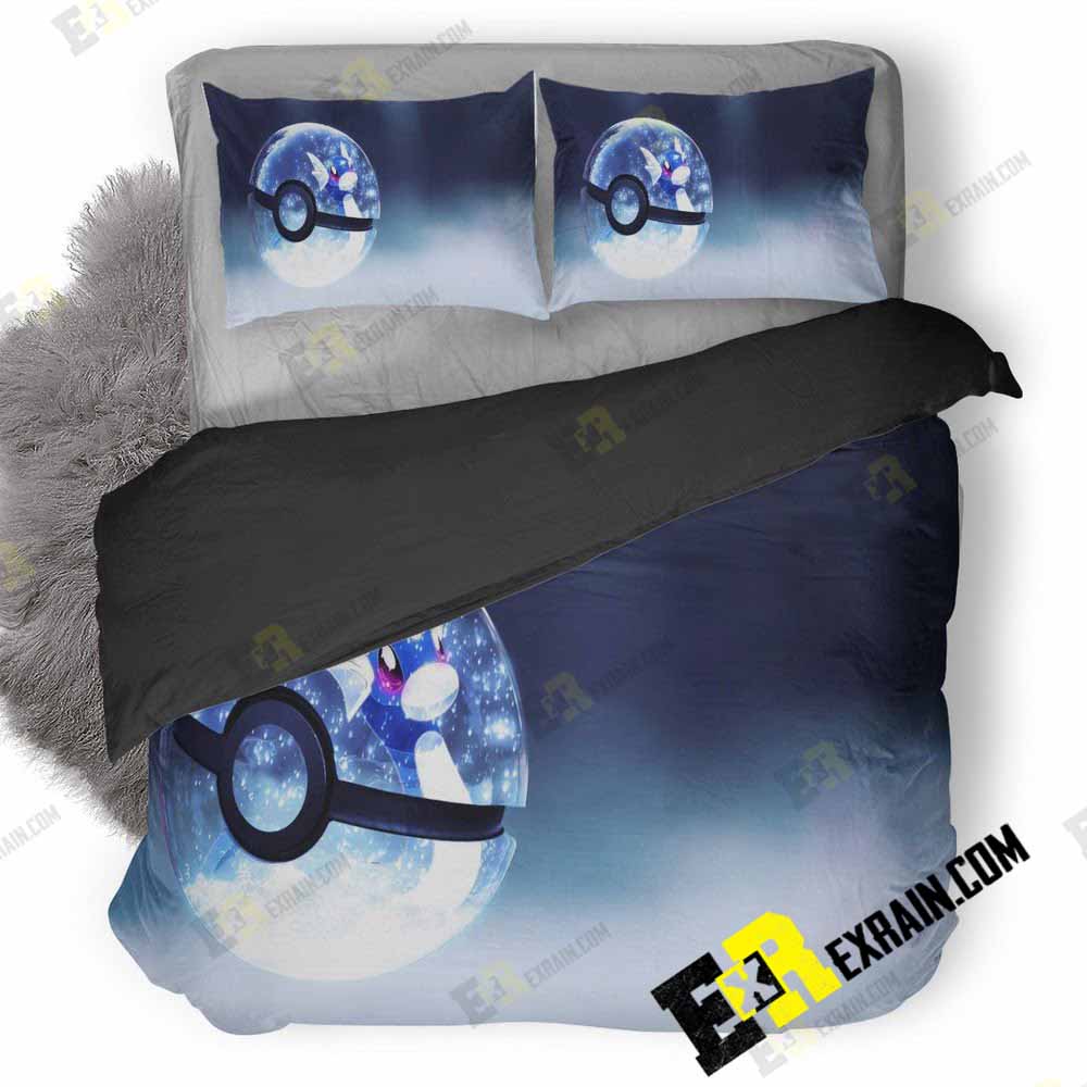 Pokemon Go Do 3D Customized Duvet Cover Bedding Set