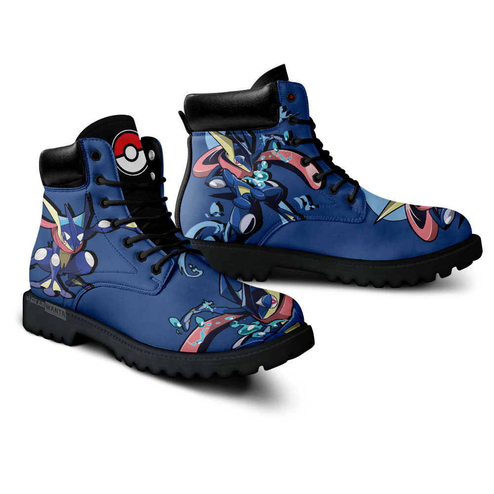 Pokemon Greninja Boots Custom Anime Shoes