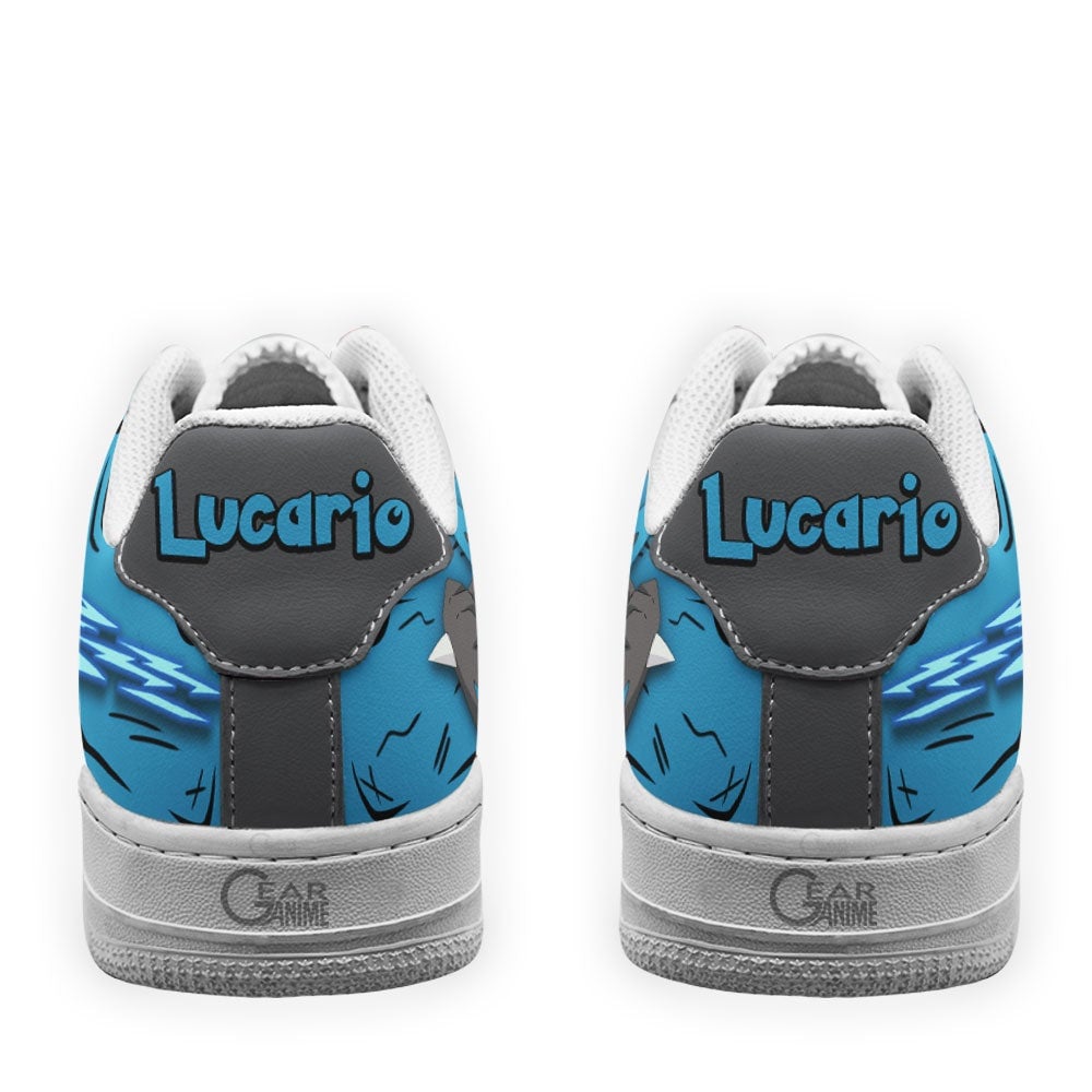 Pokemon Lucario Air Sneakers Custom Anime Shoes