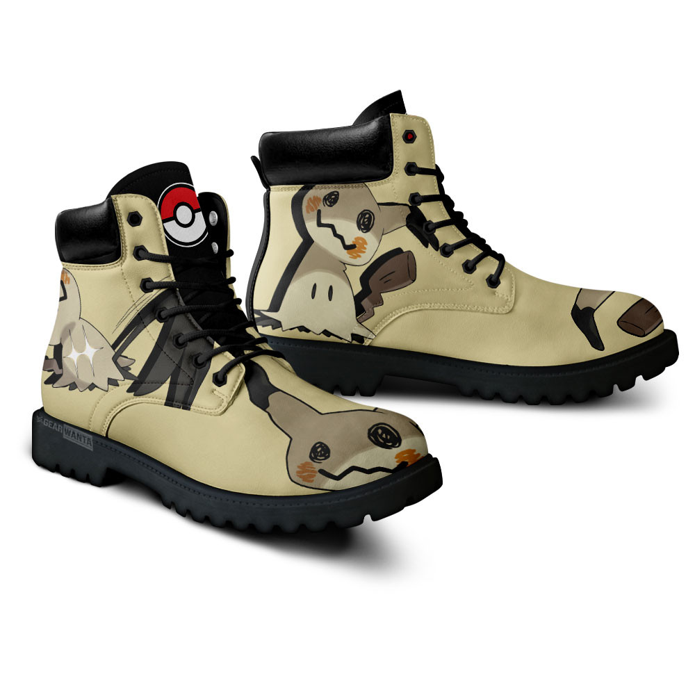 Pokemon Mimikyu Boots Custom Anime Shoes