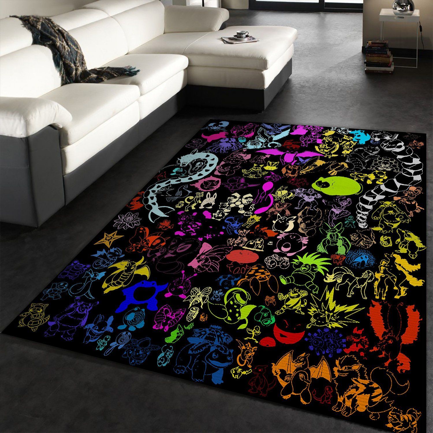 Pokemon Movie Rectangle Rug – Custom Size And Printing